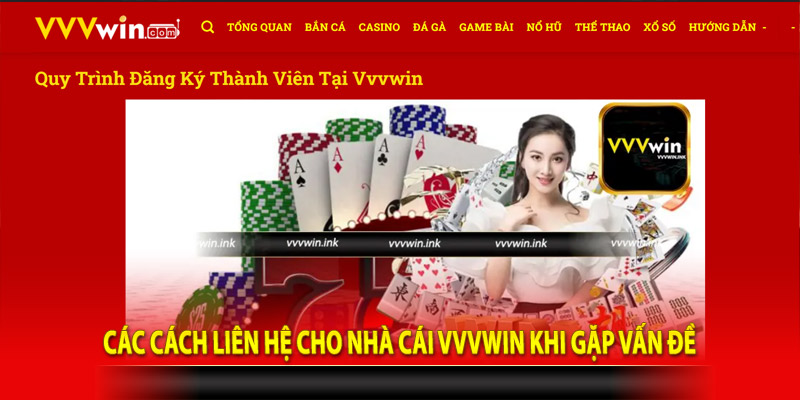 Các cách liên hệ cho nhà cái Vvvwin khi gặp vấn đề